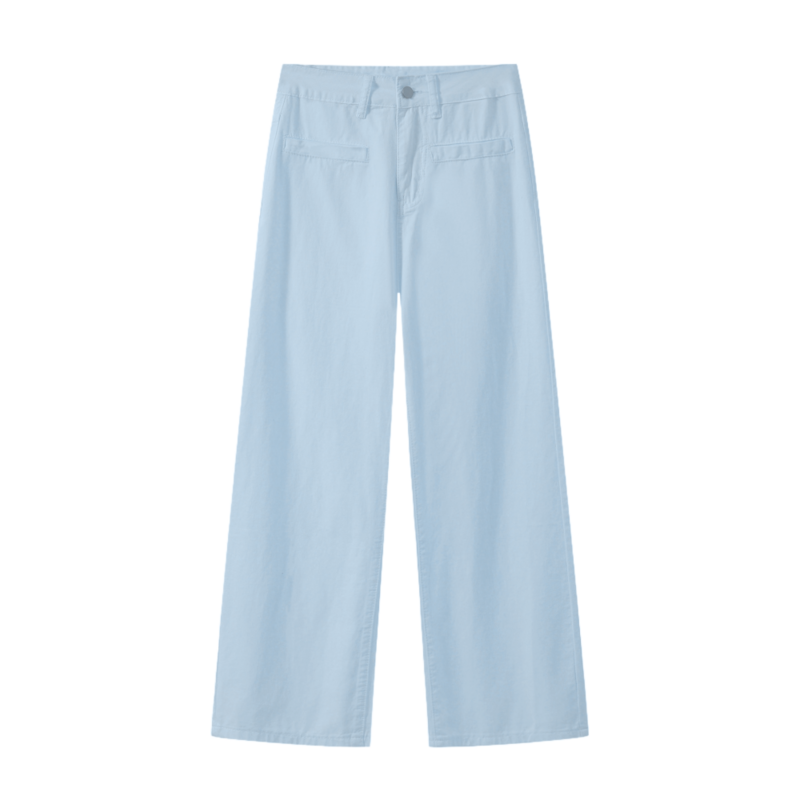 High-Waisted Slimming Loose-Fit Draped Sweatpants
