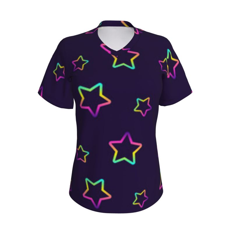 Colorful Star Fashion T-Shirt