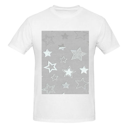 Comfortable Fitted Classic Star Style T-Shirt