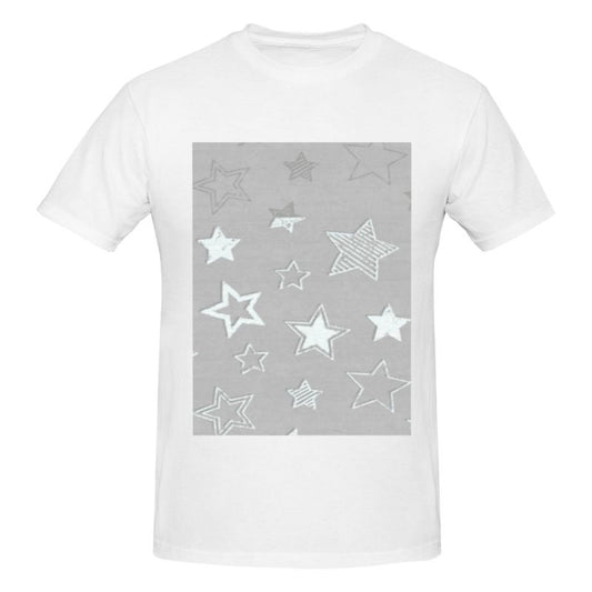 Comfortable Fitted Classic Star Style T-Shirt