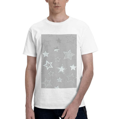 Comfortable Fitted Classic Star Style T-Shirt