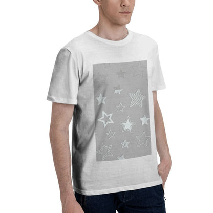 Comfortable Fitted Classic Star Style T-Shirt